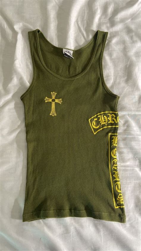 chrome hearts tank top replica|replica chrome hearts clothing.